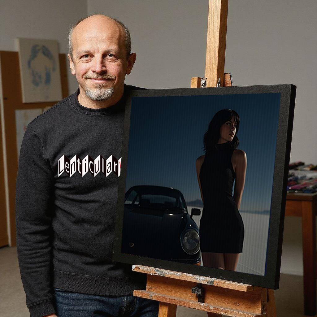 Lenticular Art - “Porsche Elegance”