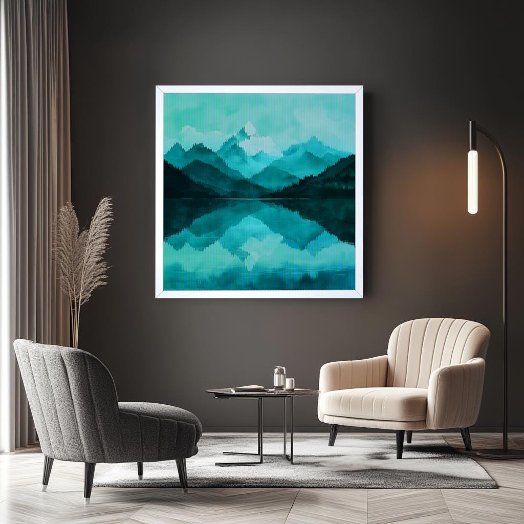 Lenticular Art - "Echoes of the Peaks"
