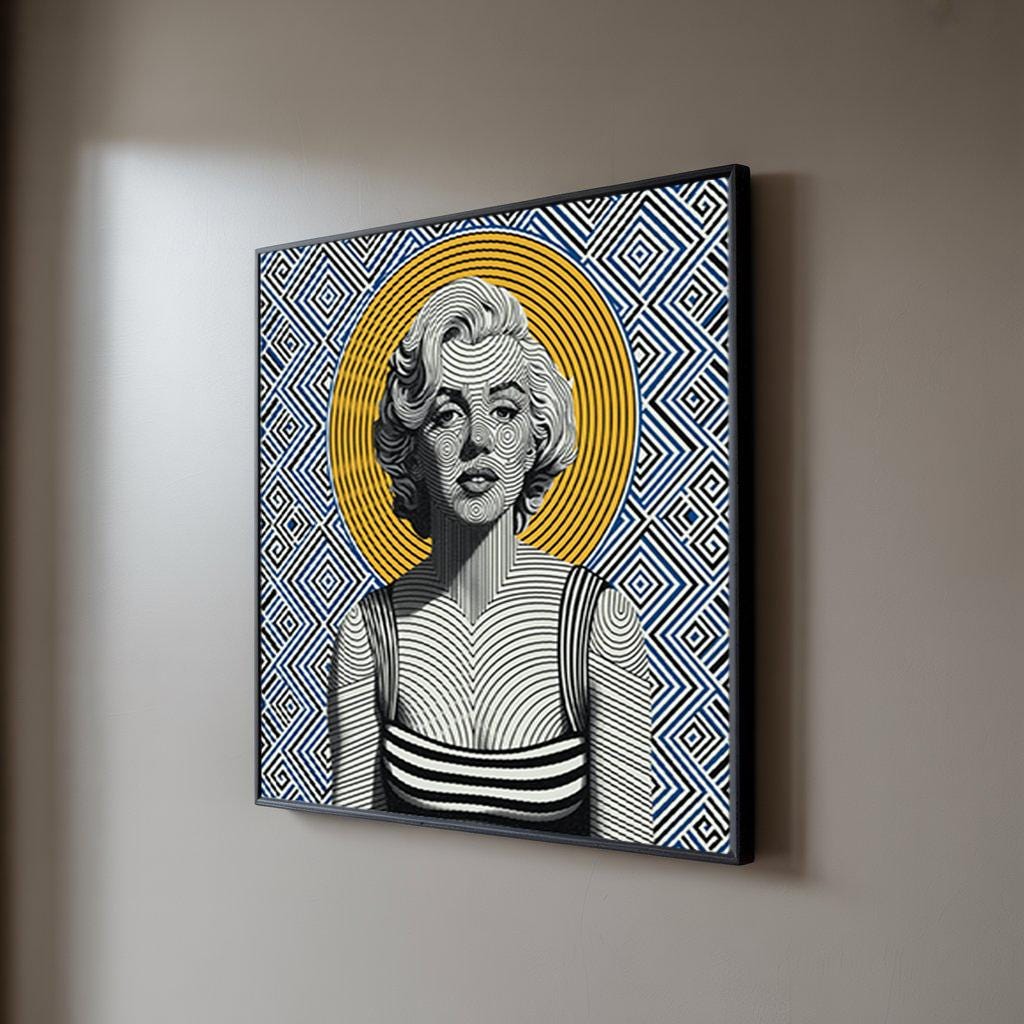 Lenticular Marilyn Monroe Art