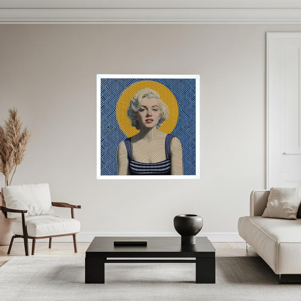 Lenticular Marilyn Monroe Art