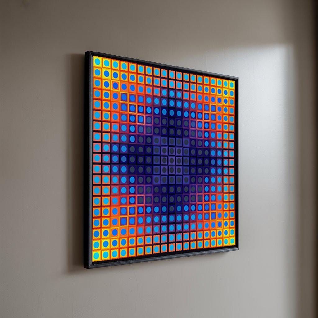 Lenticular Agamograph Art - “Stellar Pulse”