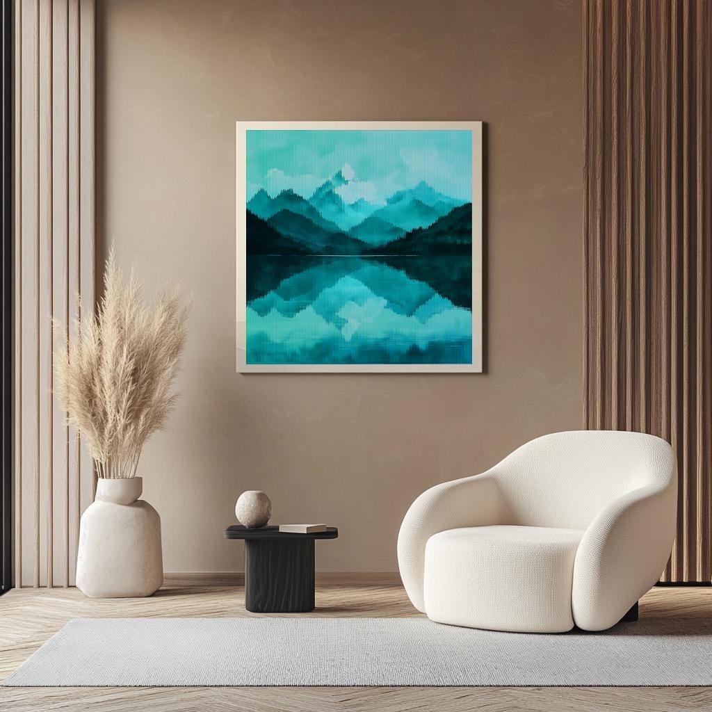 Lenticular Art - "Echoes of the Peaks"