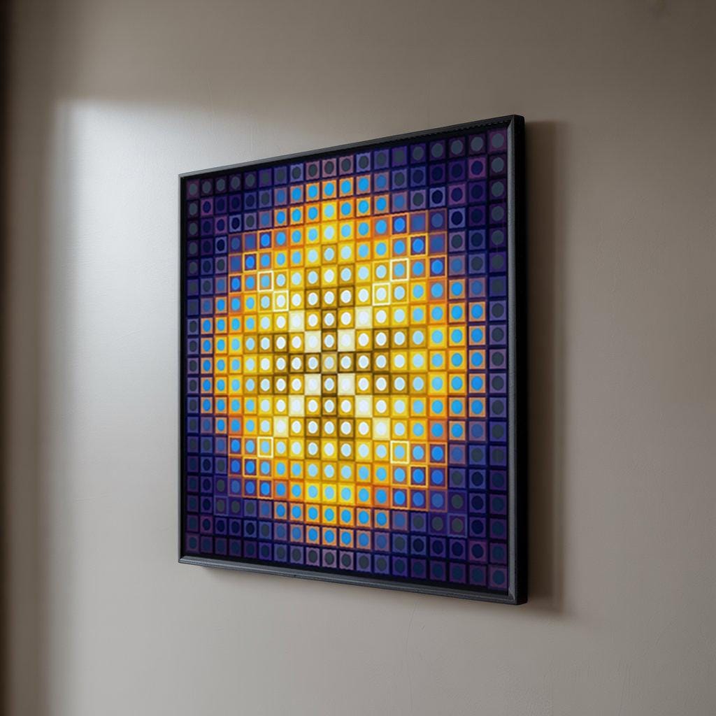 Lenticular Agamograph Art - “Stellar Pulse”