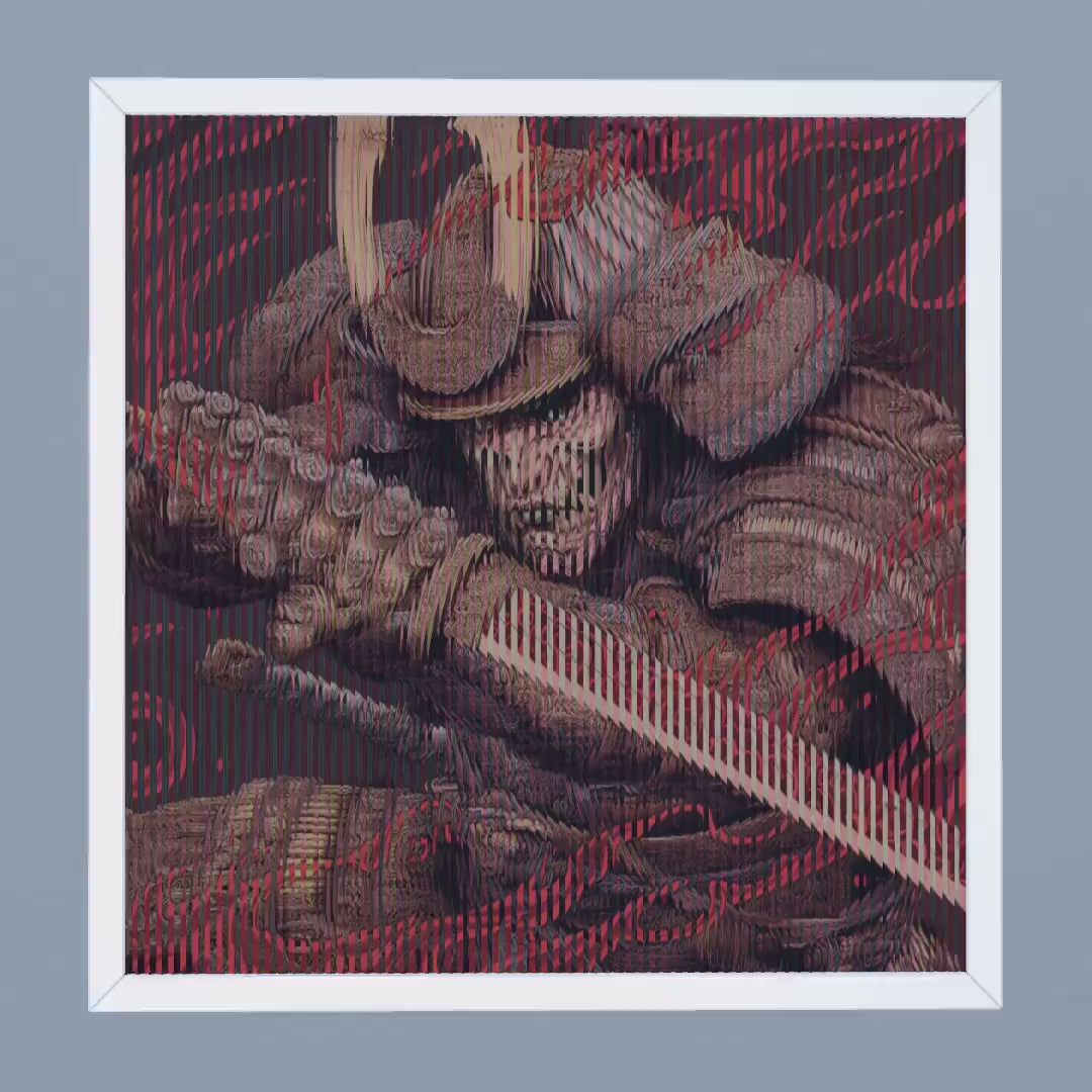 Lenticular Art - “Samurai Spirit”