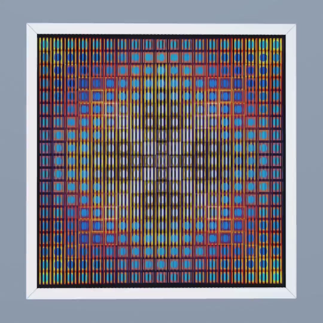 Lenticular Agamograph Art - “Stellar Pulse”